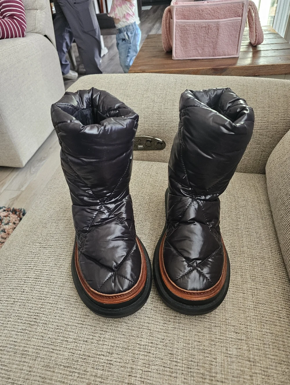 Tory Burch Sleeping Bag Pull-On Boots - Picture 4 of 9